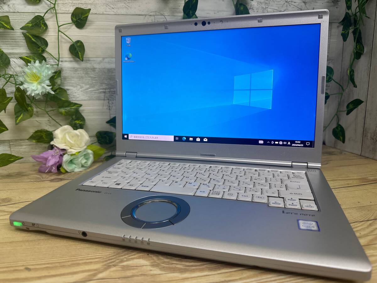 【良品♪】Panasonic Let's note CF-LV8[Core i5 8365 1.7GHz/RAM:8GB/SSD:256GB/14インチ]Windows 10 動作品の画像1