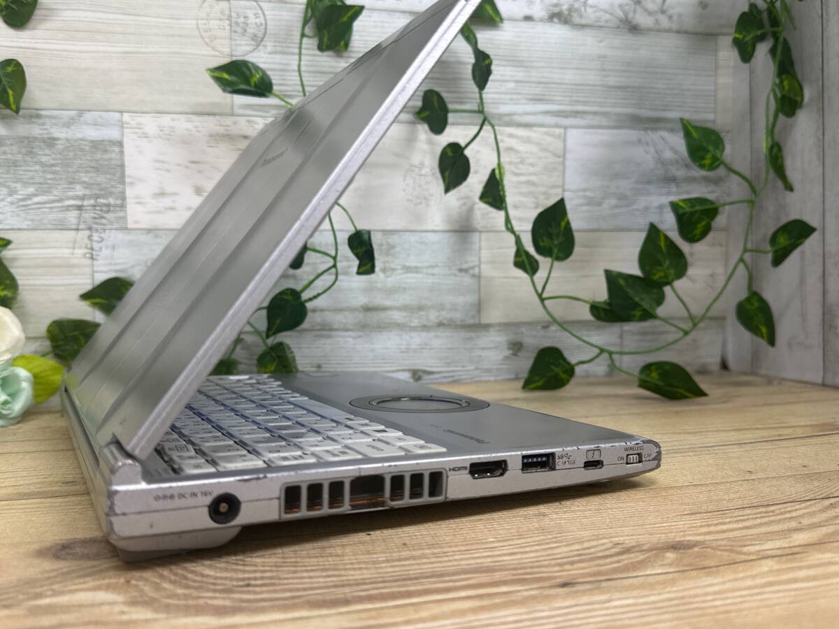 【動作OK♪】Panasonic Let's note CF-SV7[Core i7 8650U 1.9GHz/RAM:16GB/SSD:512GB/12.1インチ]Windows 11 動作品の画像3