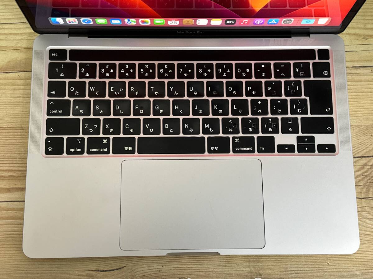 【美品♪】Apple MacBook Pro 2019(A2159)[Core i5 8257U 1.4GHz/RAM:8GB/SSD:256GB/13.3インチ]Ventura スペースグレー タッチバーの画像2
