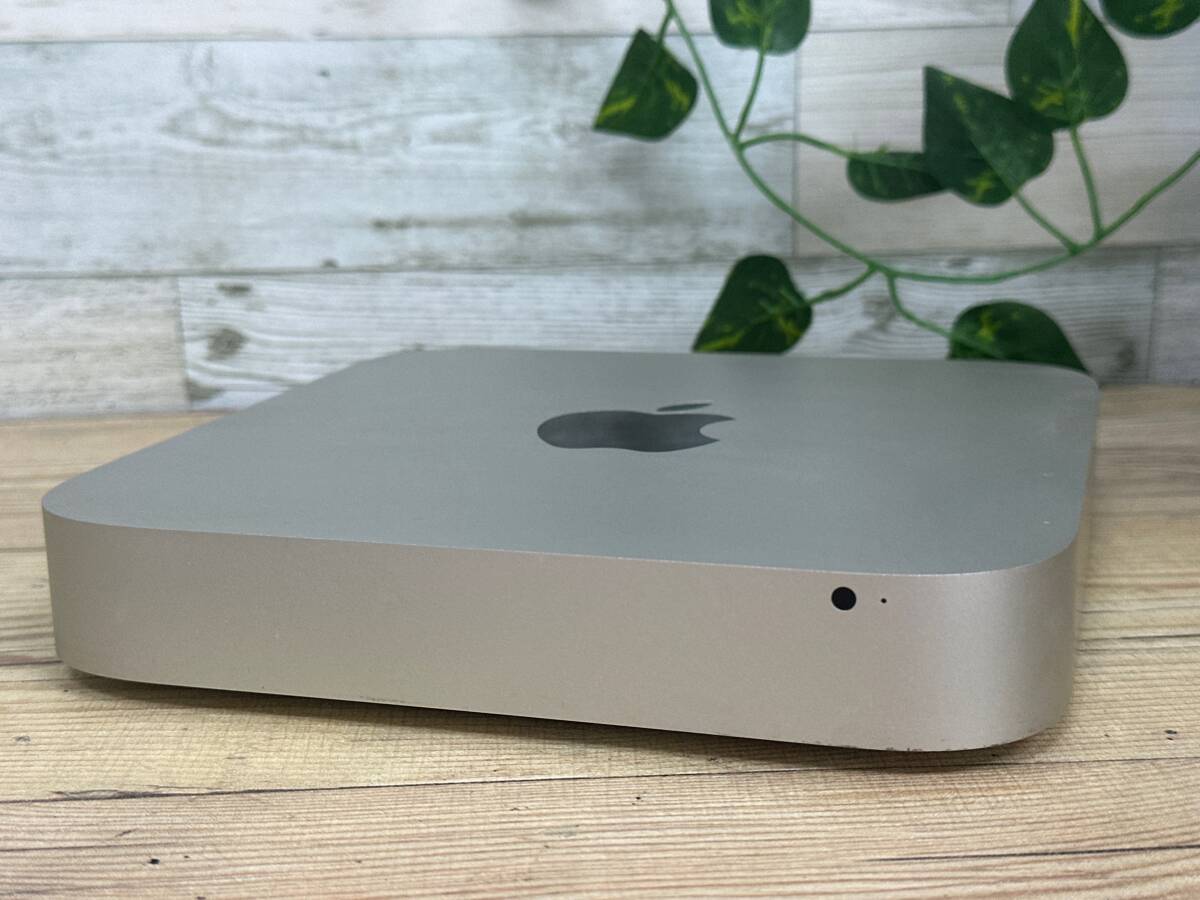 【良品♪】Apple Mac mini 2014[Core i5(4260U)1.4Ghz/RAM:4GB/HDD:500GB]Montery 動作品 の画像1
