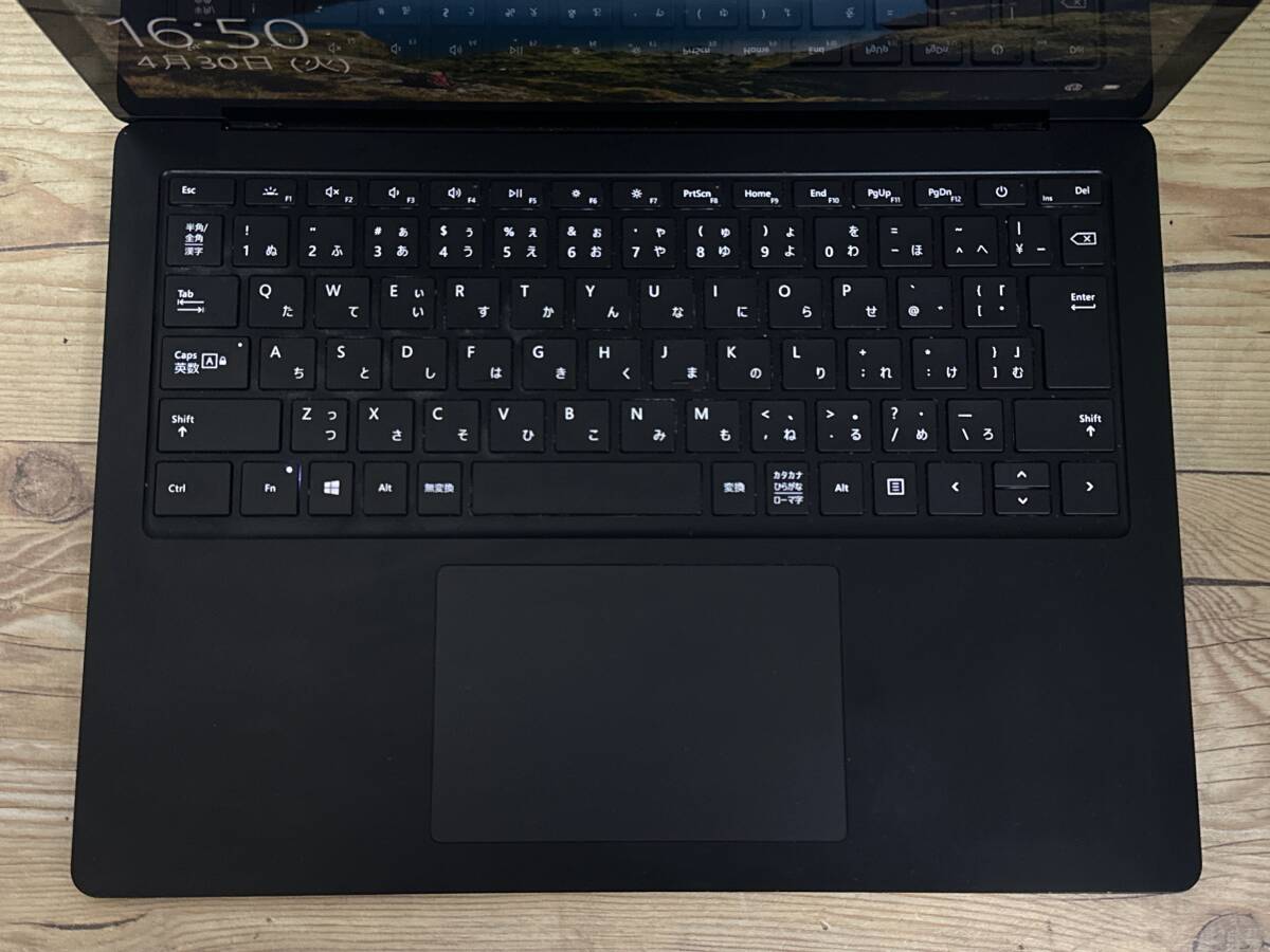 【良品♪】Microsoft Surface Laptop 3［Core i7(1065G7U) 1.3GHz/RAM:16GB/SSD:256GB/13.5インチ]Windows 10 タッチパネル 動作品の画像2
