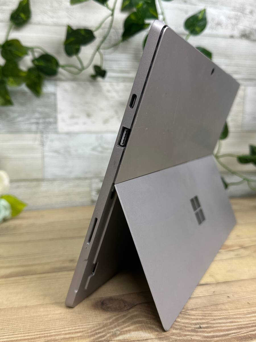 【良品♪】Microsoft Surface Pro 7[10世代/Core i5 1035G4 1.1GHz/RAM:8GB/SSD:128GB/12.3インチ]Windows 11 タブレットPC 動作品_画像4