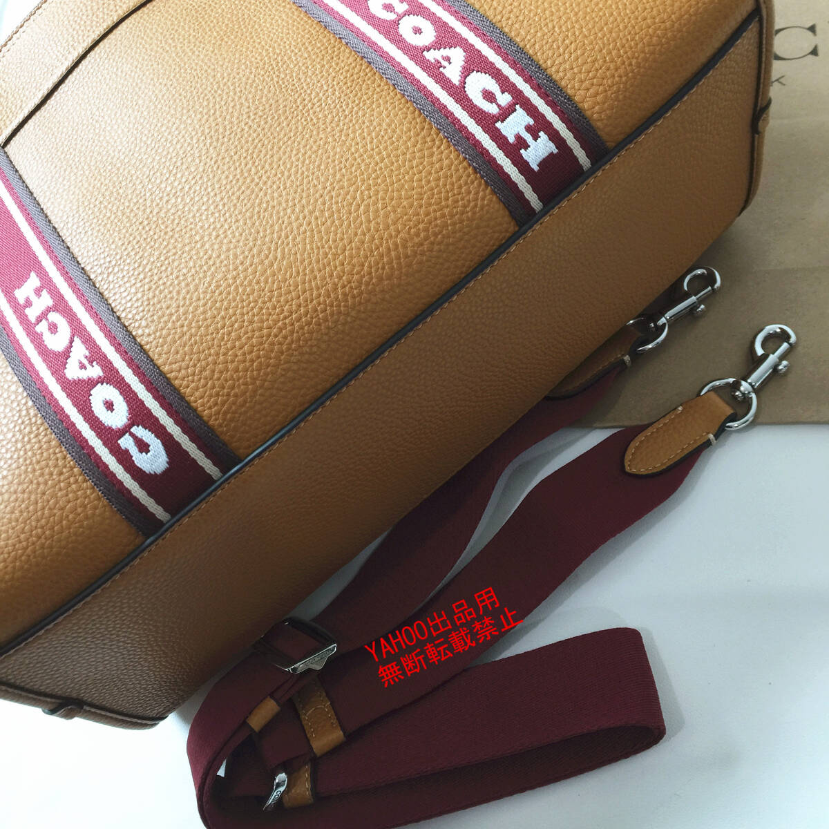 ★COACHバッグ★コーチ CM067 サドル ハンドバッグ トートバッグ ショルダーバッグ 手提げバッグ 2WAY スミストートアウトレット品 新品_画像6