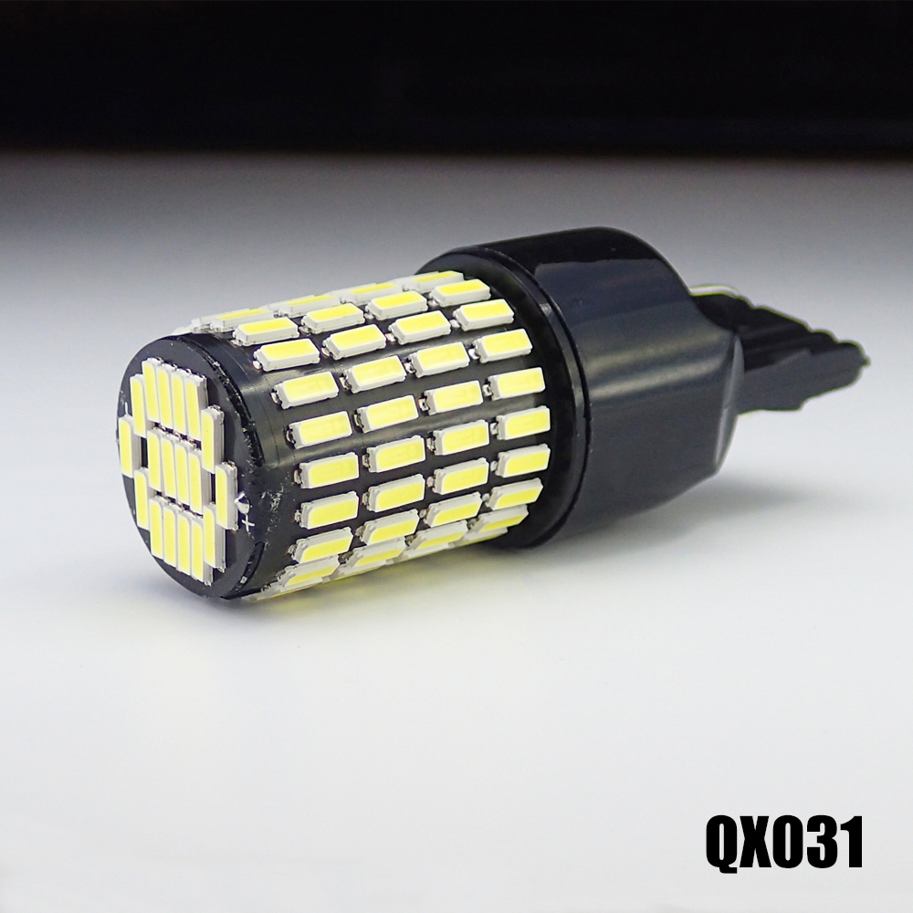 2個セット T20 LED 102連 激光バックランプ 白 無極性 ハイパワー 4014チップ ホワイト 12V用 6500K 爆光 ベルライト QX031_画像4
