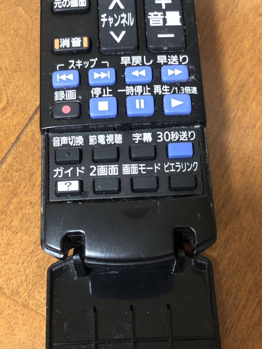 502 Panasonic N2QAYB001110 パナソニックテレビリモコン _画像5