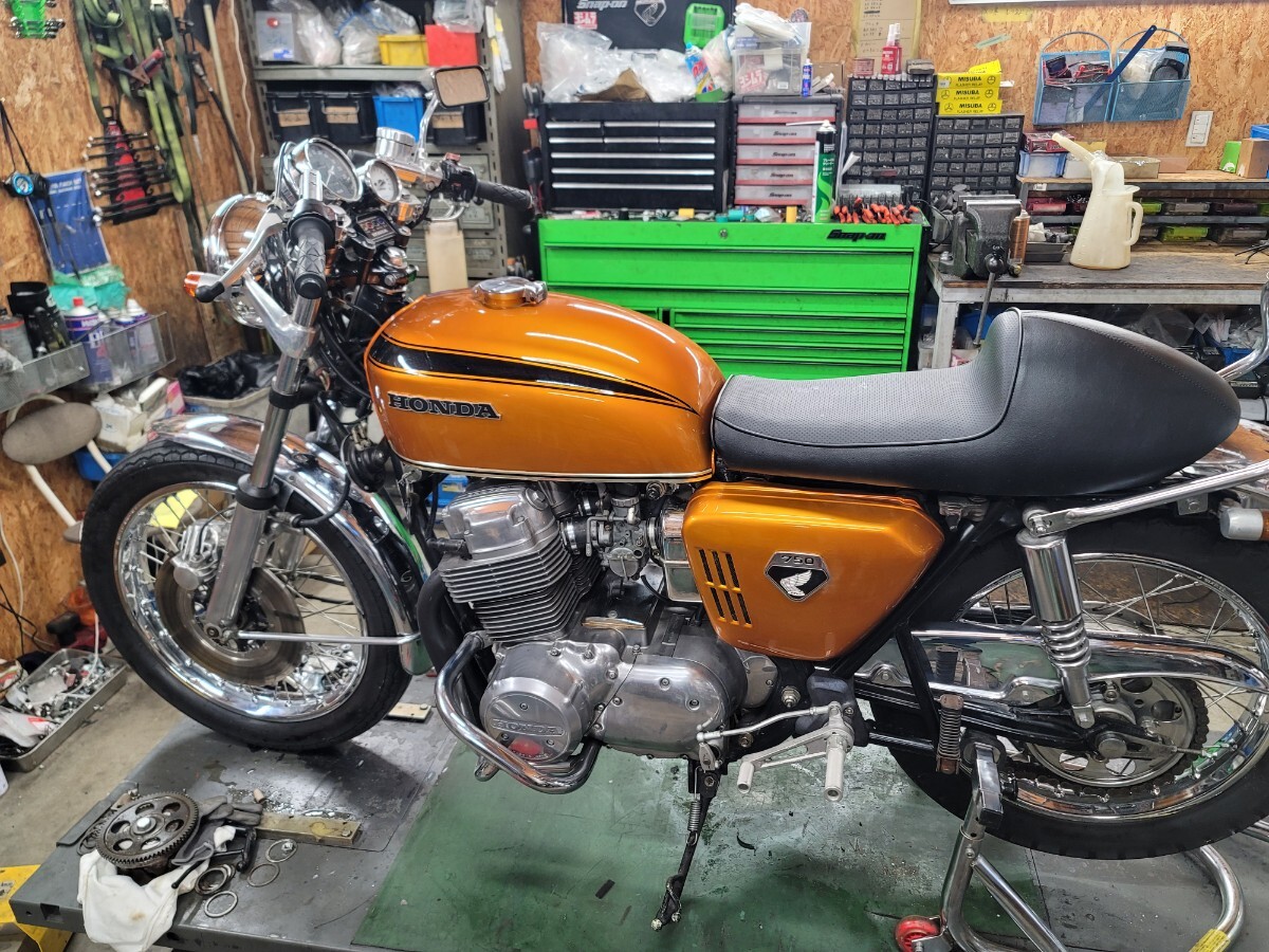 CB750k2★国内物★車検2年付き★バックステップ★シングルシート★ の画像5