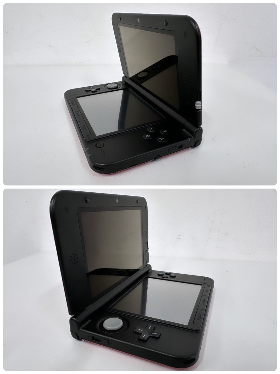 100円～◎NINTENDO ニンテンドー 任天堂 3DS LL SPR-001 RED×BLACK 本体 ミニー 3DSLL用シリコンカバー【美品】3DSLL_画像6