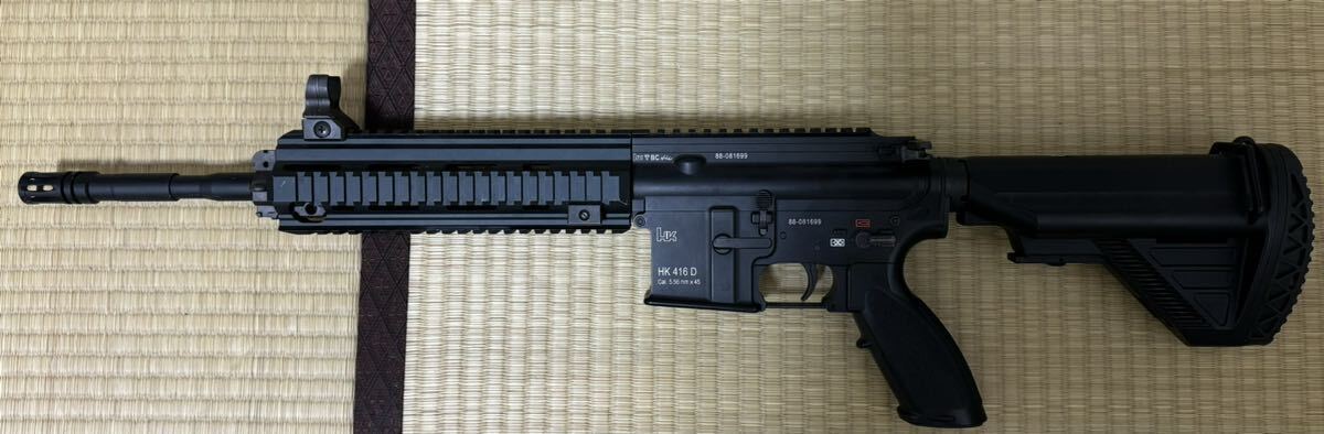  следующего поколения электрооружие Tokyo Marui HK416D рабочее состояние подтверждено PTS производства PMAG 6шт.@SUREFIRE модель лампа светодиодной подсветки копия ki kun зарядное устройство аккумулятор приложен 