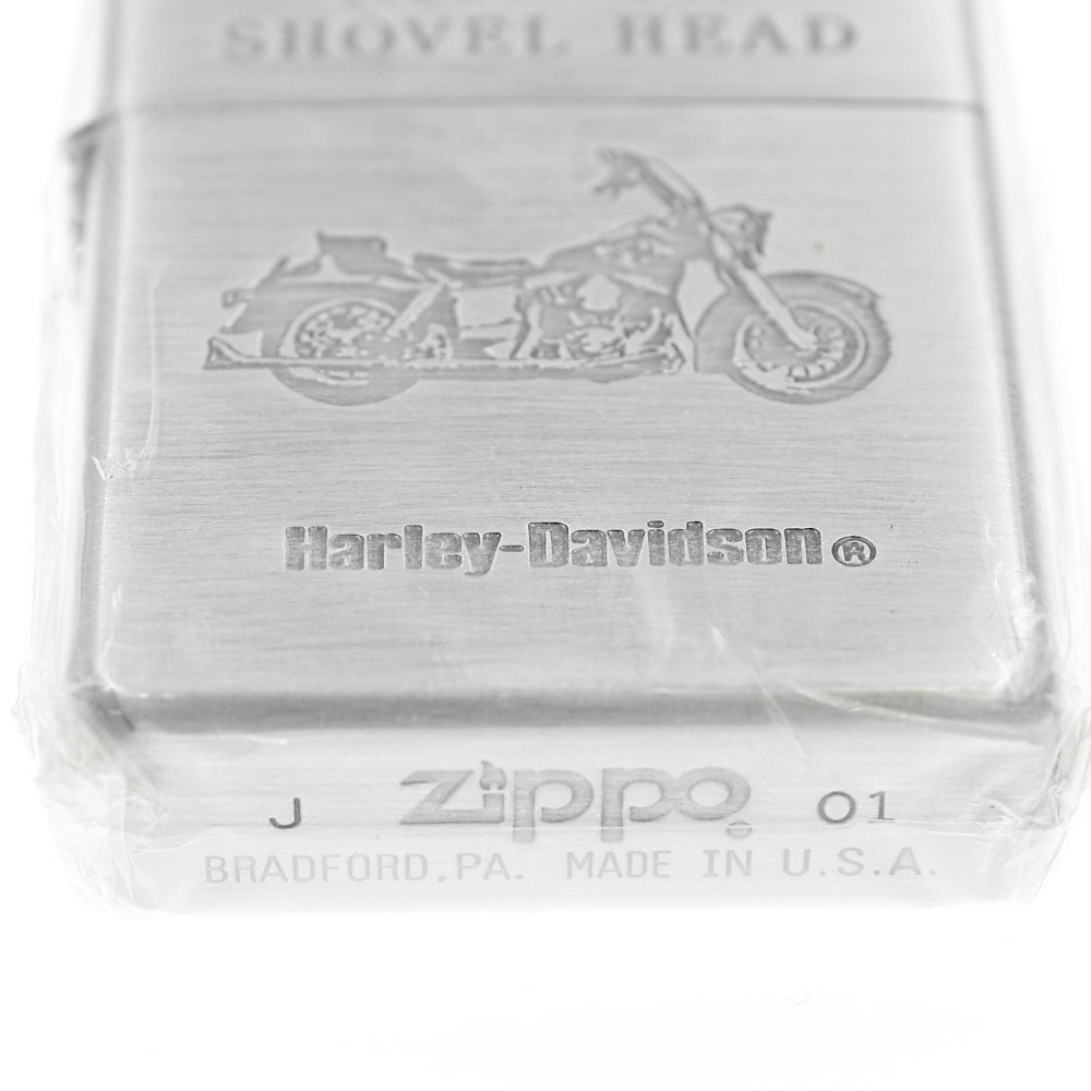 未開封 ZIPPO ジッポー ハーレーダビッドソン 1966～84 SHOVEL HEAD オイルライター 喫煙具の画像3