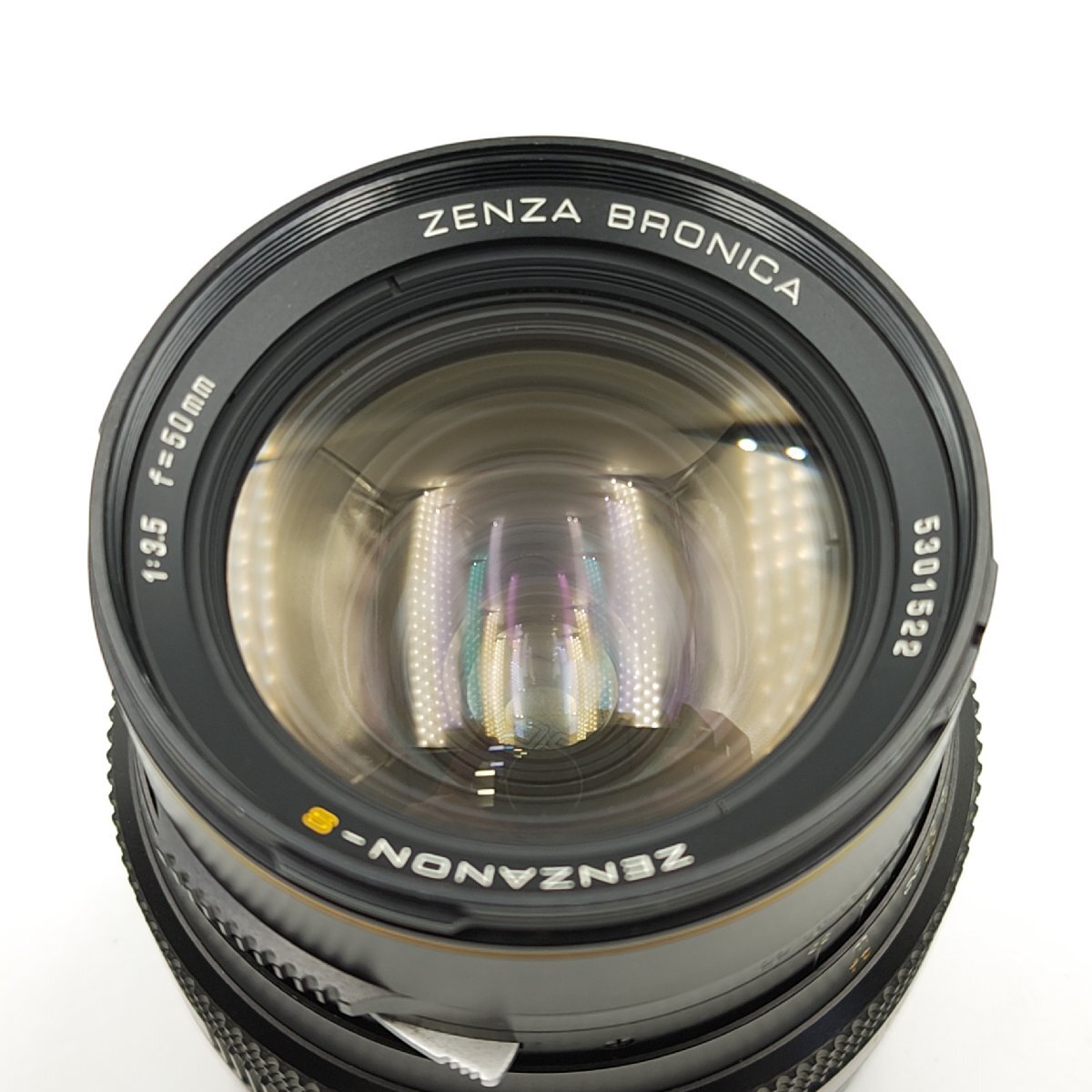 【T】ゼンザ ブロニカ SQ-A ZENZANON-S 1：3.5 f＝50mm/105mm レンズ付 中判フイルムカメラ_画像8