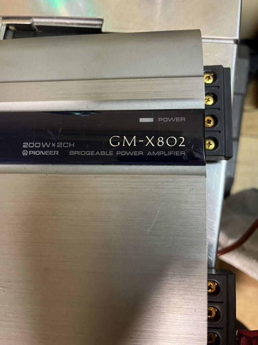 ☆ carrozzeria 【GM-X802】 クラスA 2/1ch パワーアンプの画像10