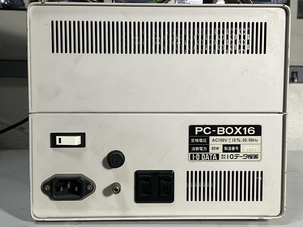 pc-9801 拡張ユニット I-O DATA PC-BOX16 -■現状品の画像2