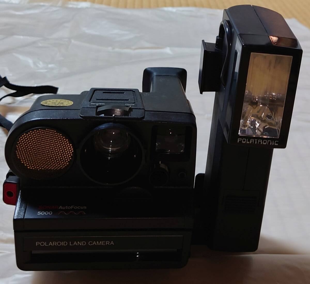 中古 ポラロイド POLAROID LAND CAMERA SONAR AutoFocus 5000 ポラロイドカメラの画像1