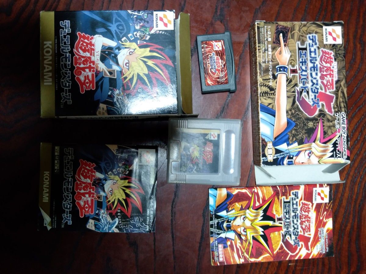 【箱説付き2本セット】遊戯王デュエルモンスターズ & エキスパート5 ゲームボーイアドバンス ゲームボーイ GBA GB 初代 