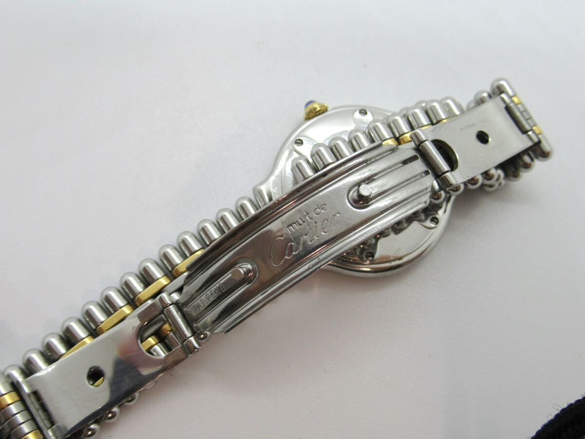 Cartier カルティエ マスト21 腕時計 クォーツ 2針 1340 レディース腕時計の画像9
