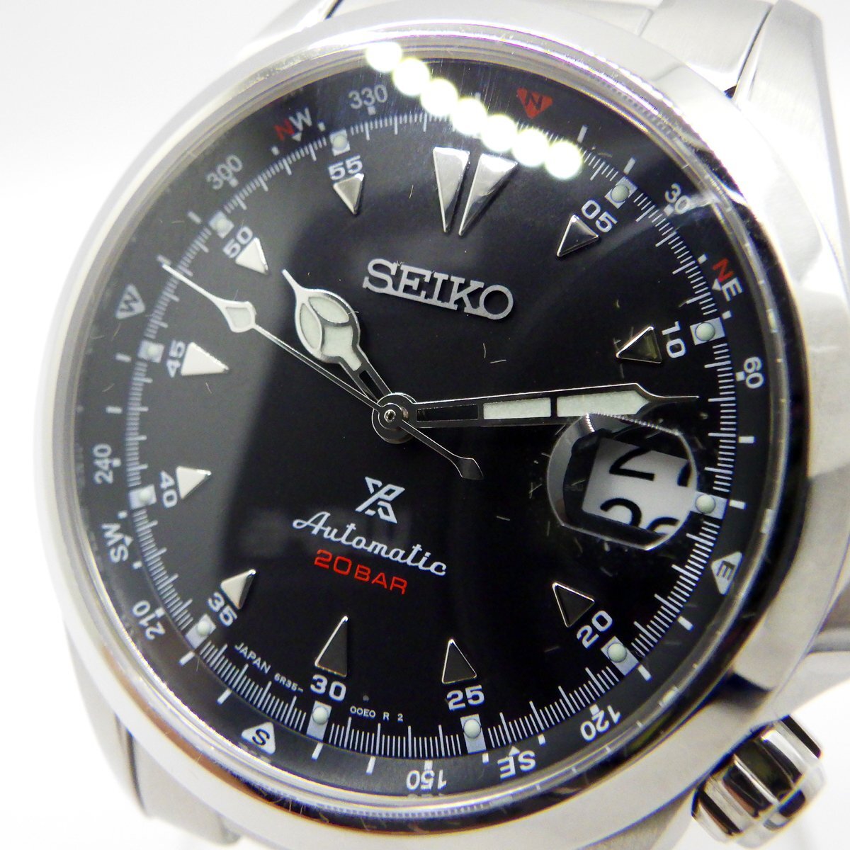 セイコー SBDC087 6R35-00E0 腕時計 自動巻き 保証書付き 美品 ●_画像3
