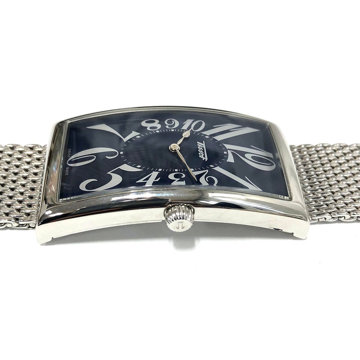 ティソ ヘリテージ バナナ クォーツ 腕時計 ケース付き T117509 TISSOT ＋の画像3