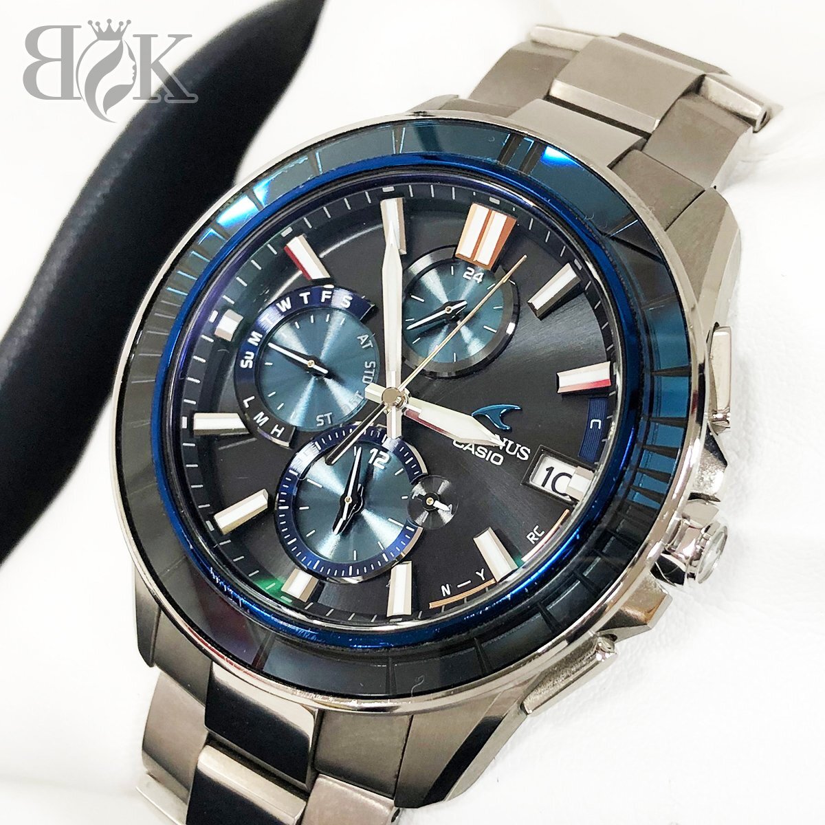 カシオ オシアナス OCW-S4000D-1AJF 江戸切子 電波ソーラー マルチバンド6 メンズ チタン CASIO OCEANUS♭_画像1