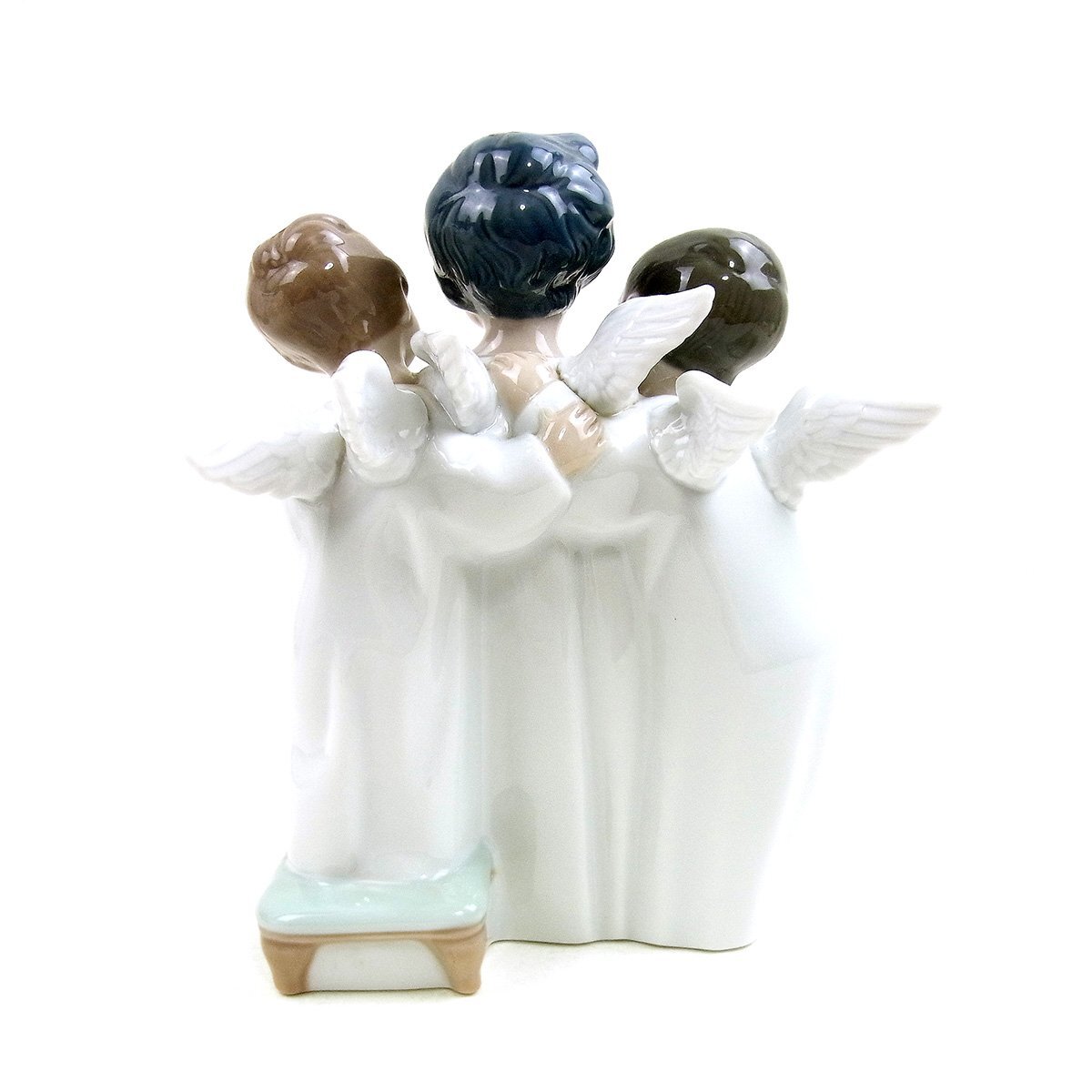 展示品 美品 リヤドロ 天使のコーラス 置物 磁器 陶器 長期保管品 LLADRO 〓_画像4