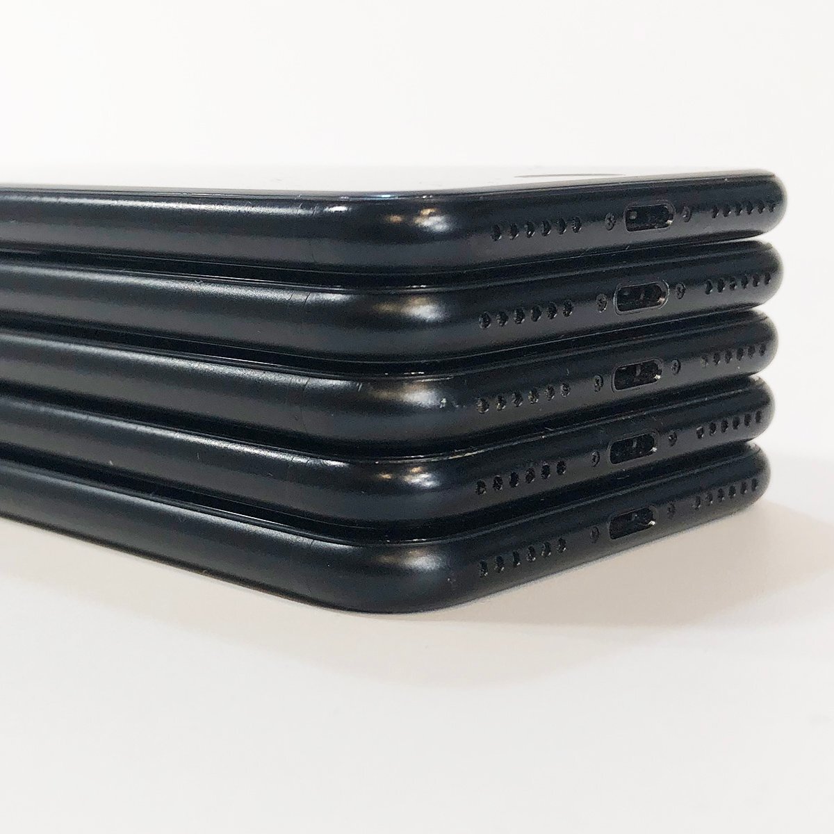 Apple iPhoneSE 第二世代 5台セット ブラック 64GB AU ○判定 初期化済み 通電確認 ジャンク扱い アップル 4 ∴の画像8