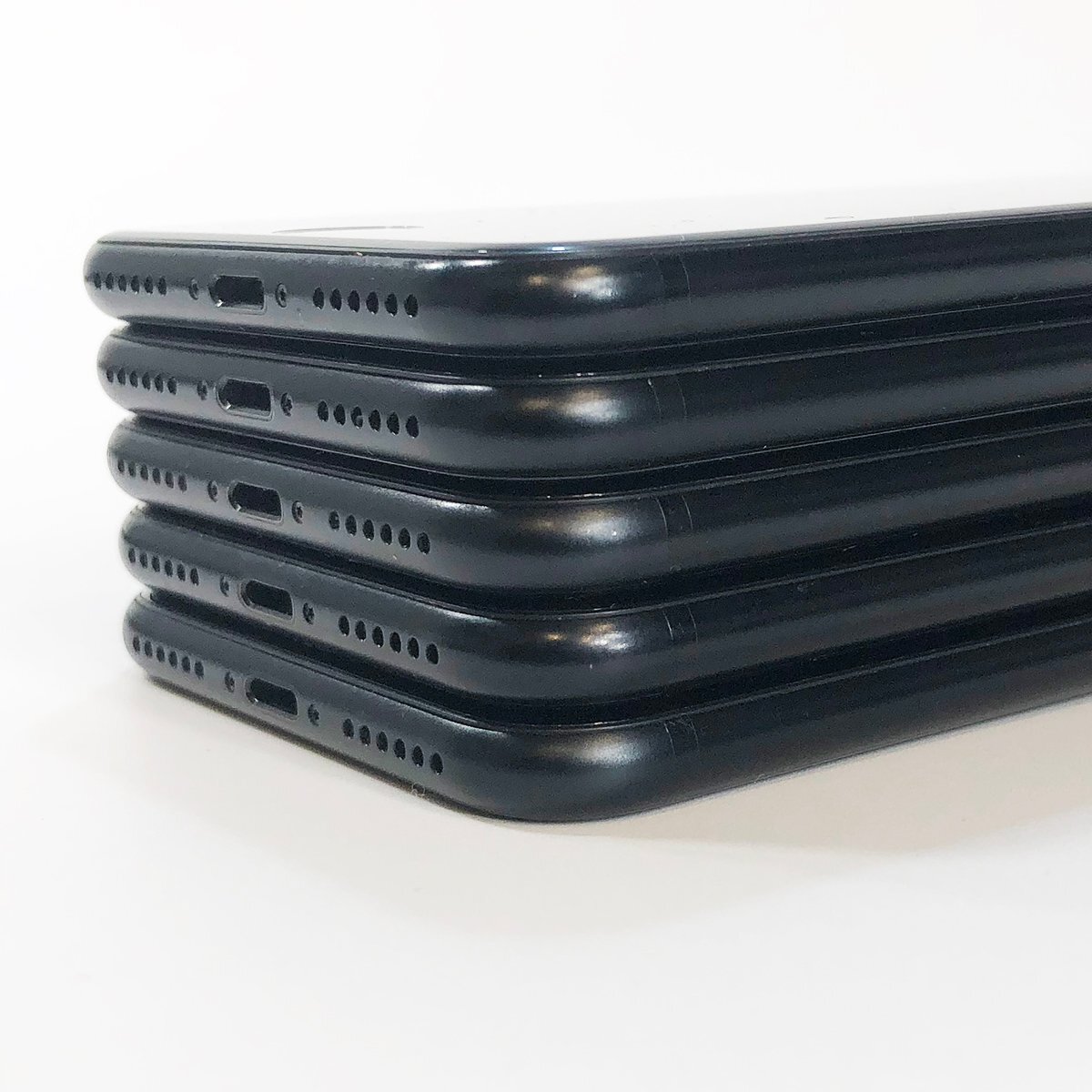 Apple iPhoneSE 第二世代 5台セット ブラック 64GB AU ○判定 初期化済み 通電確認 ジャンク扱い アップル 4 ∴の画像7