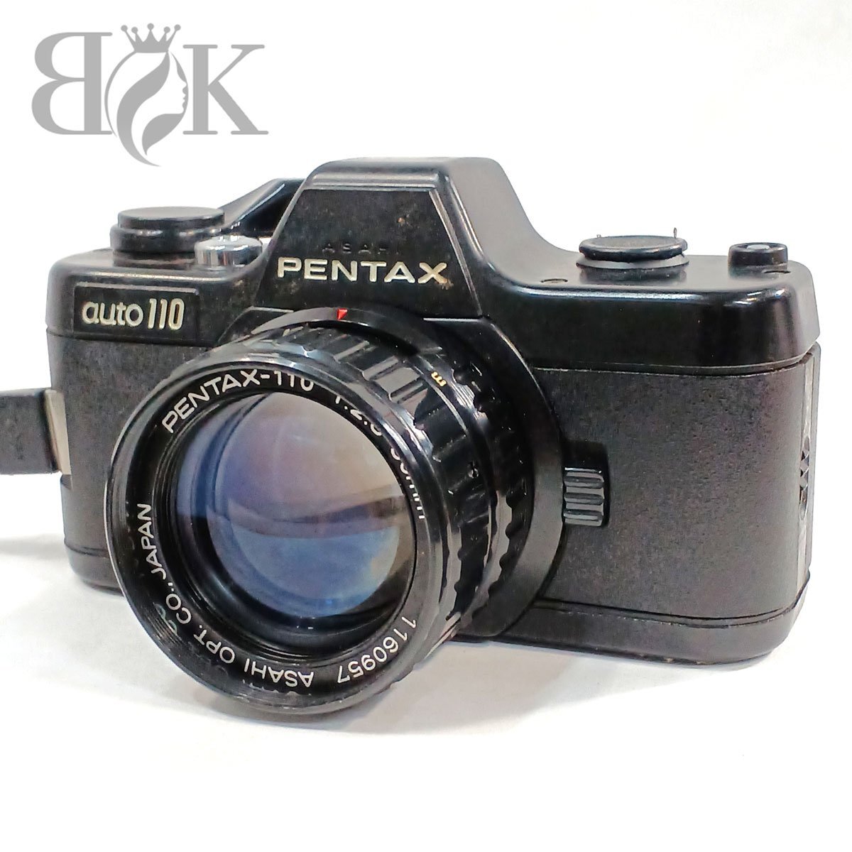 ペンタックス ASAHI PENTAX auto110 フィルムカメラ 50mm 動作未確認 長期保管品 ジャンク 中古 ★_画像1