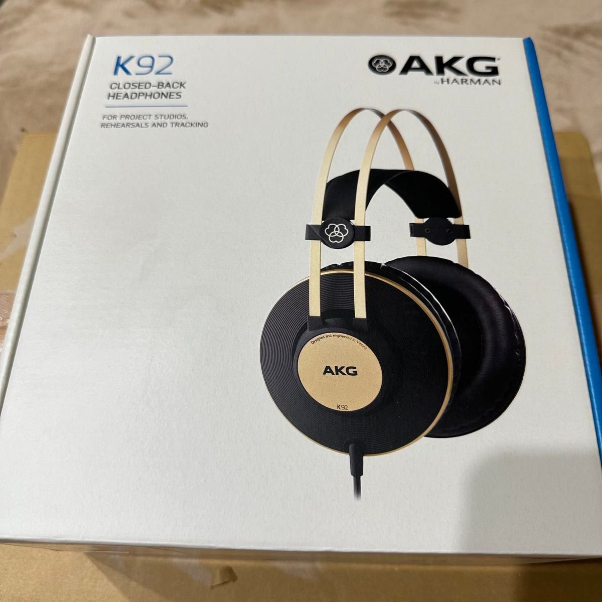 AKG ヘッドホン ゴールド K92