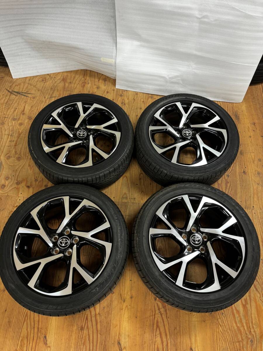 TOYOTA CH-R 純正 タイヤホイールセット 中古品 4本セットの画像1