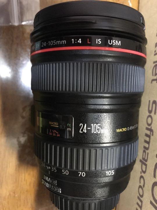 極上品 キャノン CANON EF 24-105mm F4L IS USM_画像1