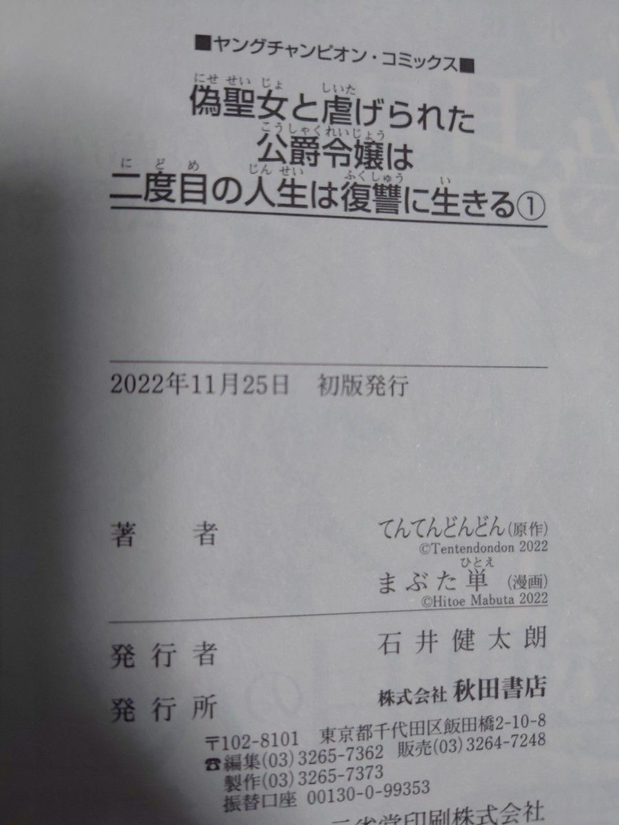 「偽聖女と虐げられた公爵令嬢は二度目の人生は復讐に生きる」全3巻