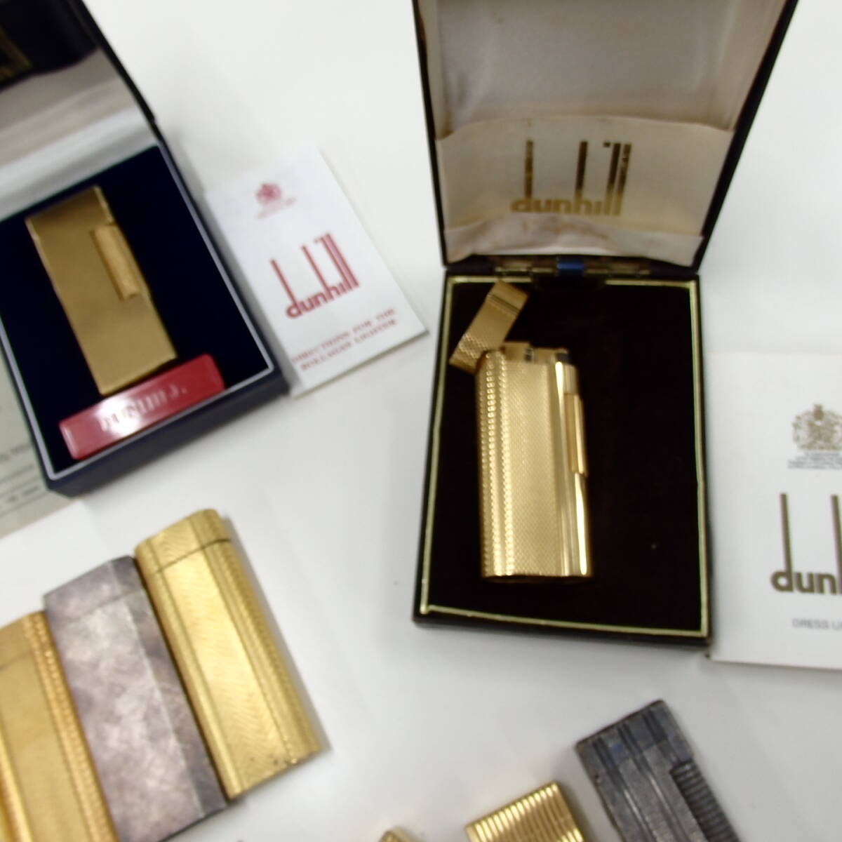 1円スタート激レア S.T.Dupont デュポン Cartier カルティエ dunhill ダンヒル CELINE セリーヌ ガスライター まとめ 箱付き 30339 11-2の画像4