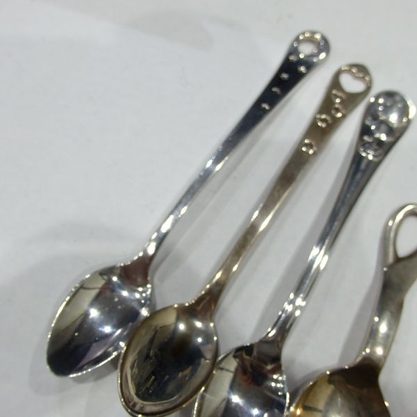 1 jpy start ultra rare TIFFANY&Co. Tiffany baby spoon Fork cutlery STERLING SILVER silver made 925 summarize . point set 30499