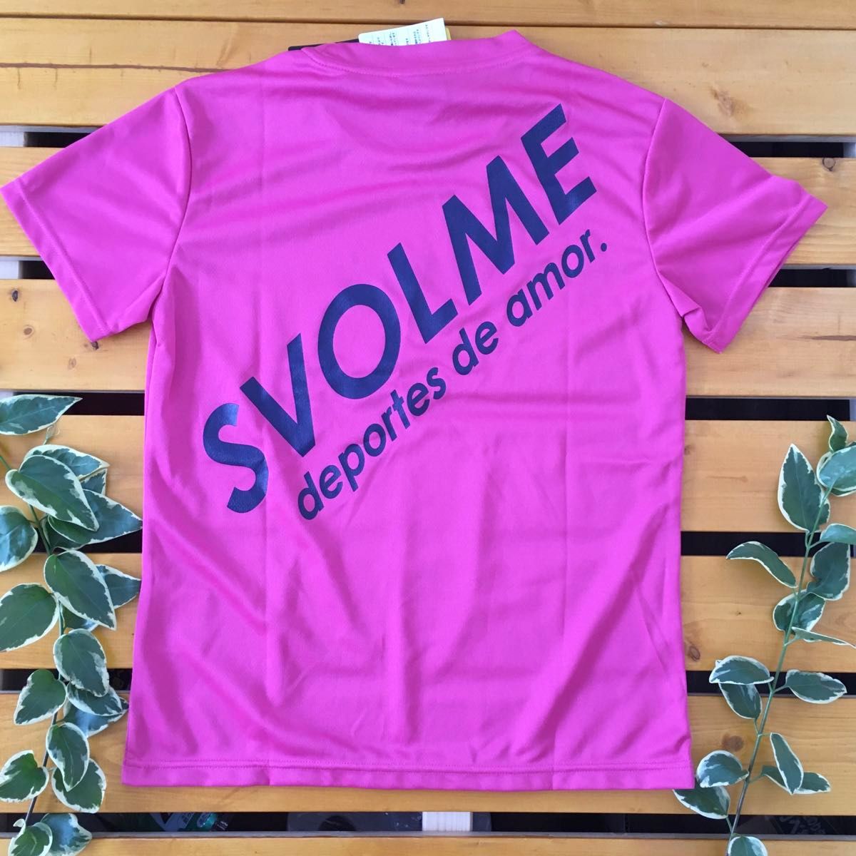 ★新品タグ付き★スボルメ　半袖Tシャツ　サイズS　SVOLME　ピンク