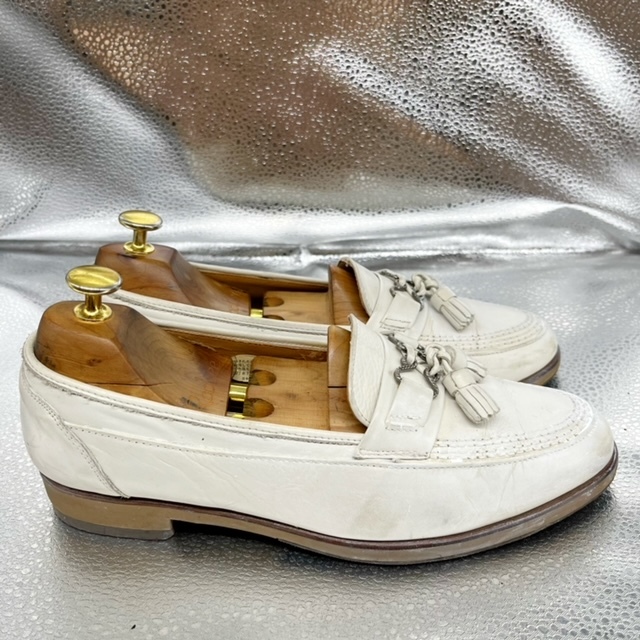 * Eve sun rolan * Loafer /25.0EEE/ casual shoes / business shoes / leather shoes / white 