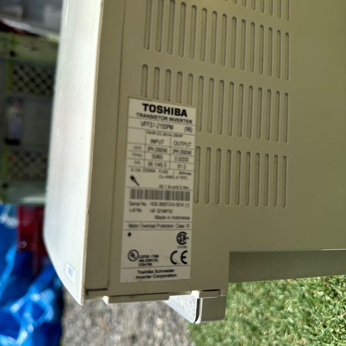4D082 TOSHIBA VFFS1-2150PM インバータ TOSVERT VF-FS1シリーズ 4D082 TOSHIBA VFFS1-2150PM インバータ TOSVERT VF-FS1シリーズ