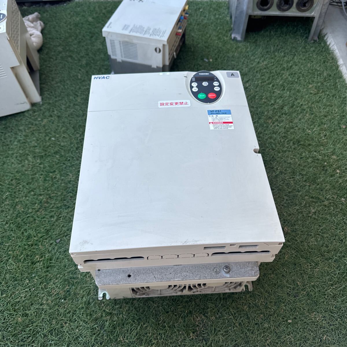 4D095 TOSHIBA VFFS1-2150PM 15kW 空調用ファン・ポンプ専用インバータ TOSVERT VF-FS1保証付き　インボイス対応