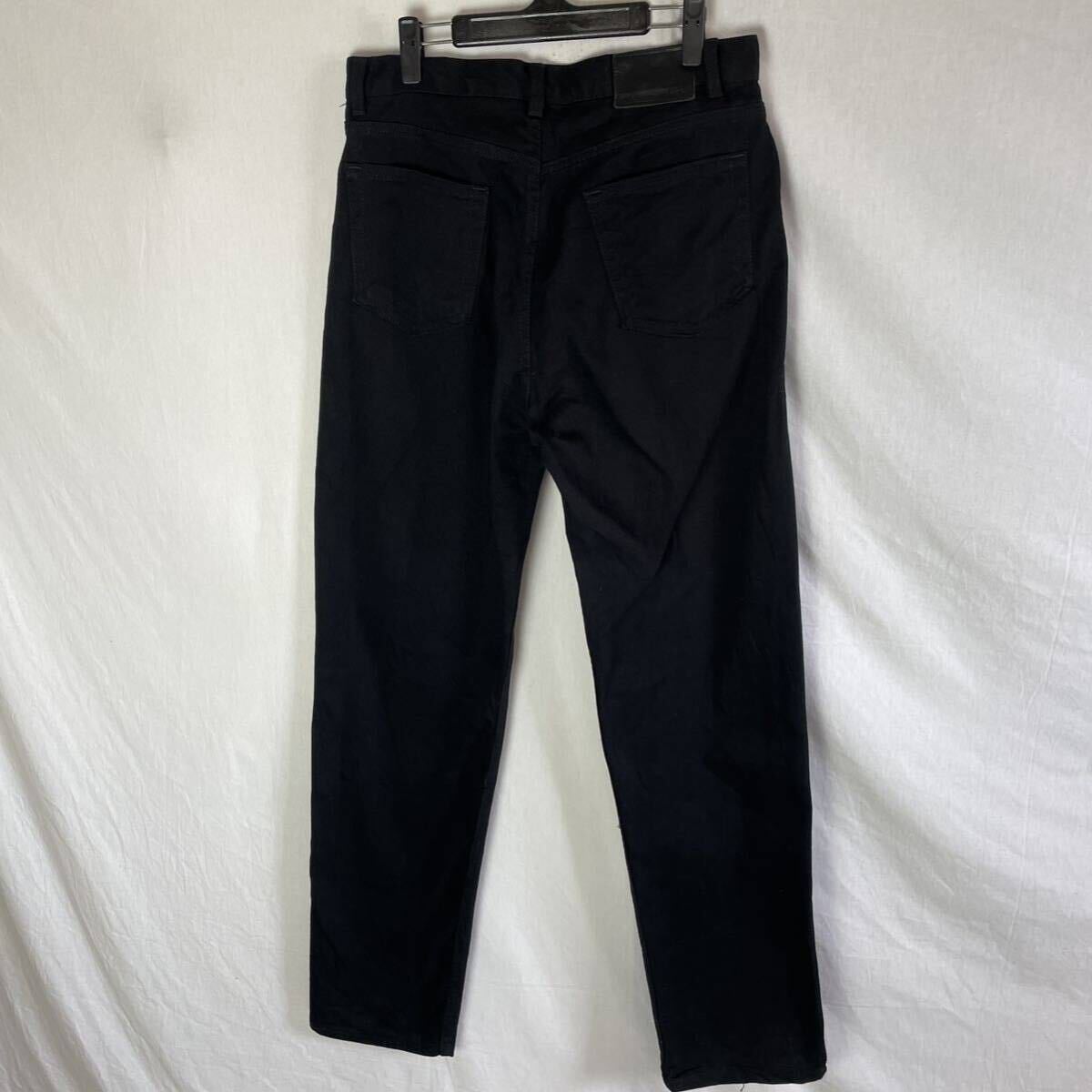 calvin klein jeans ブラックデニムパンツ 古着 33インチ ジーンズ ジーパンの画像1