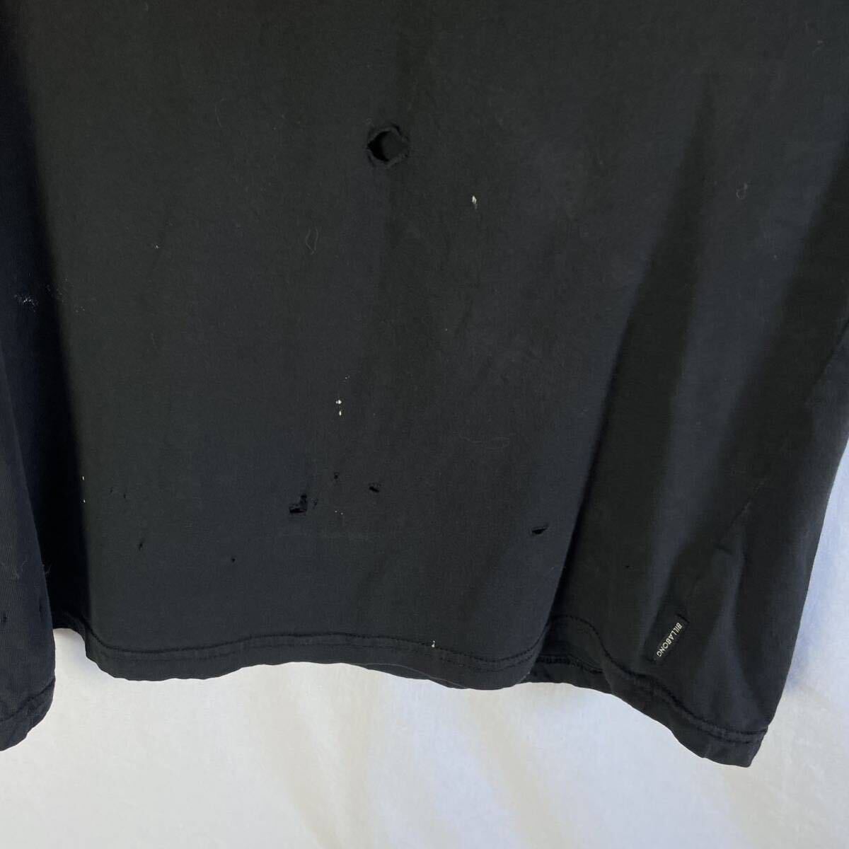 BILLABONG 半袖プリントTシャツ 古着 XLサイズ ブラックの画像5