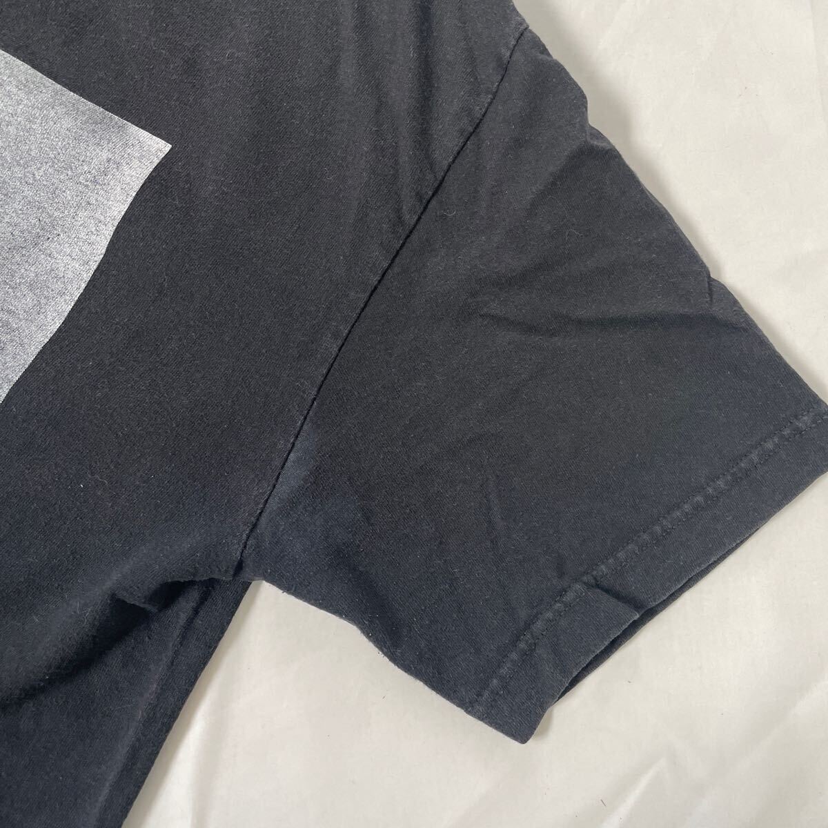 90's ALSTYLE APPAREL&ACTIVEWEAR 半袖プリントTシャツ 古着 Lサイズ ブラック ベッシー・スミスの画像8