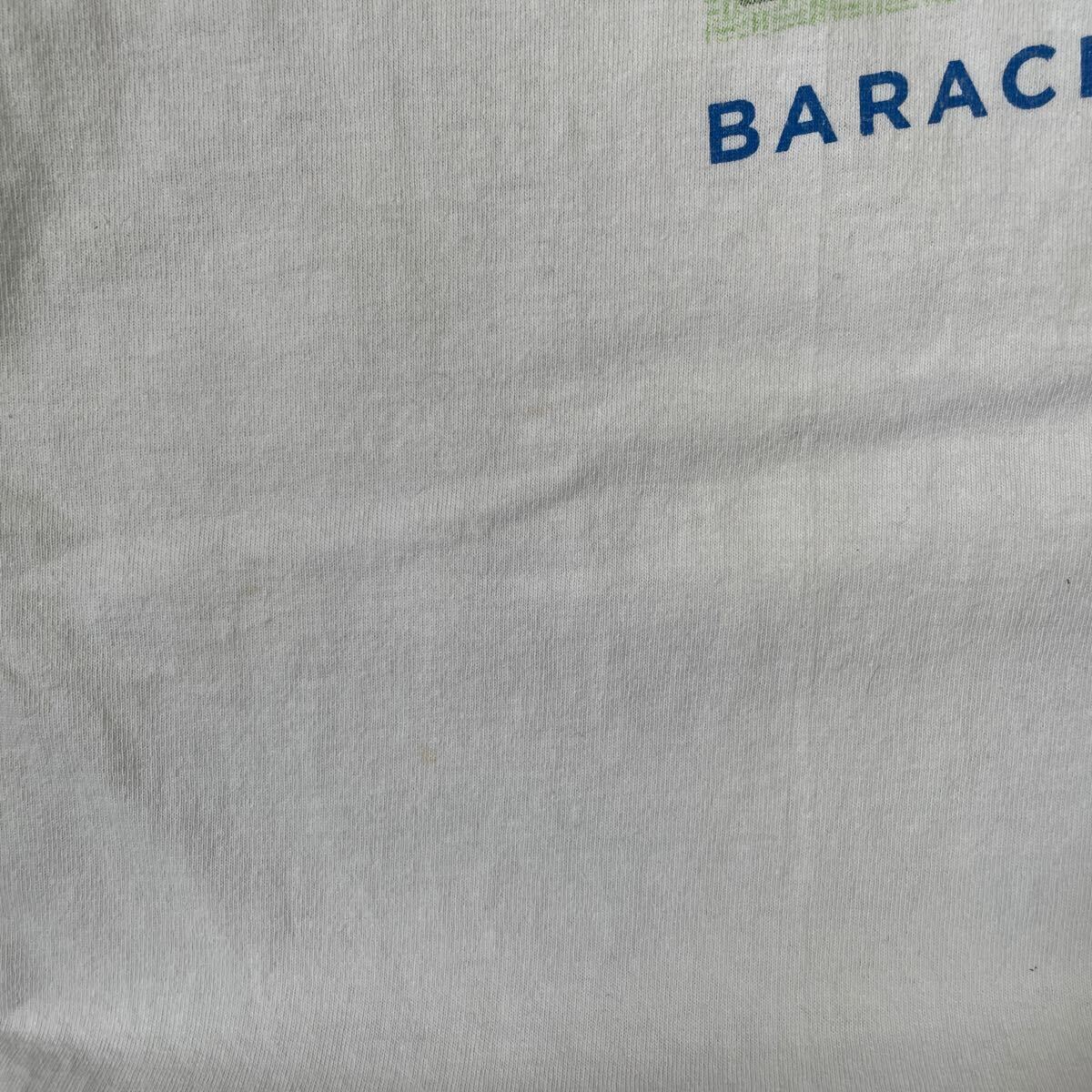 90's BAYSIDE アメリカ製 半袖プリントTシャツ　古着　Mサイズ　ホワイト　ヴィンテージ _画像9