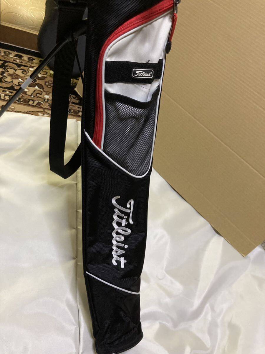 Titleist タイトリスト　スタンドクラブケース　ブラック セルフスタンドバッグ　_画像2