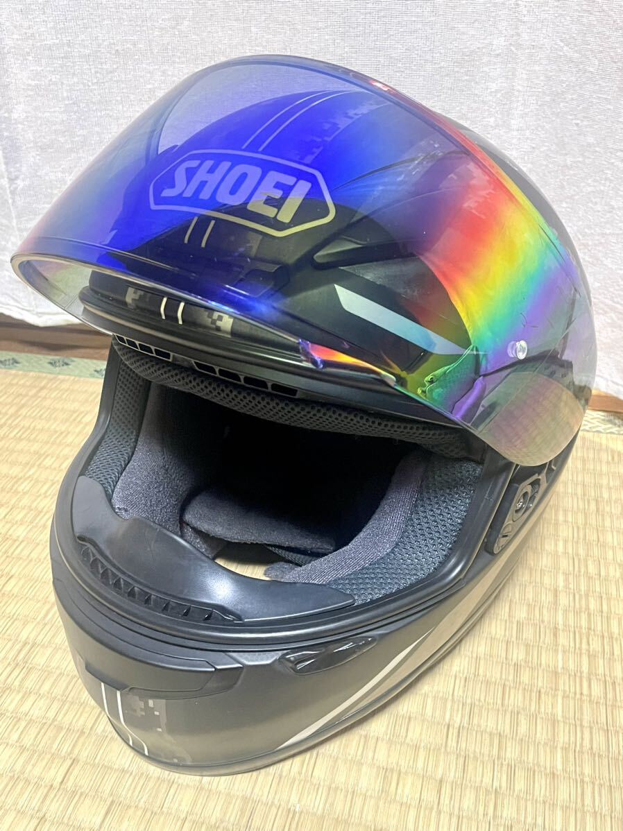 SHOEI ショウエイ フルフェイス Z-7 Sサイズ PARAMETER パラメーター 純正ミラーレンズの画像5