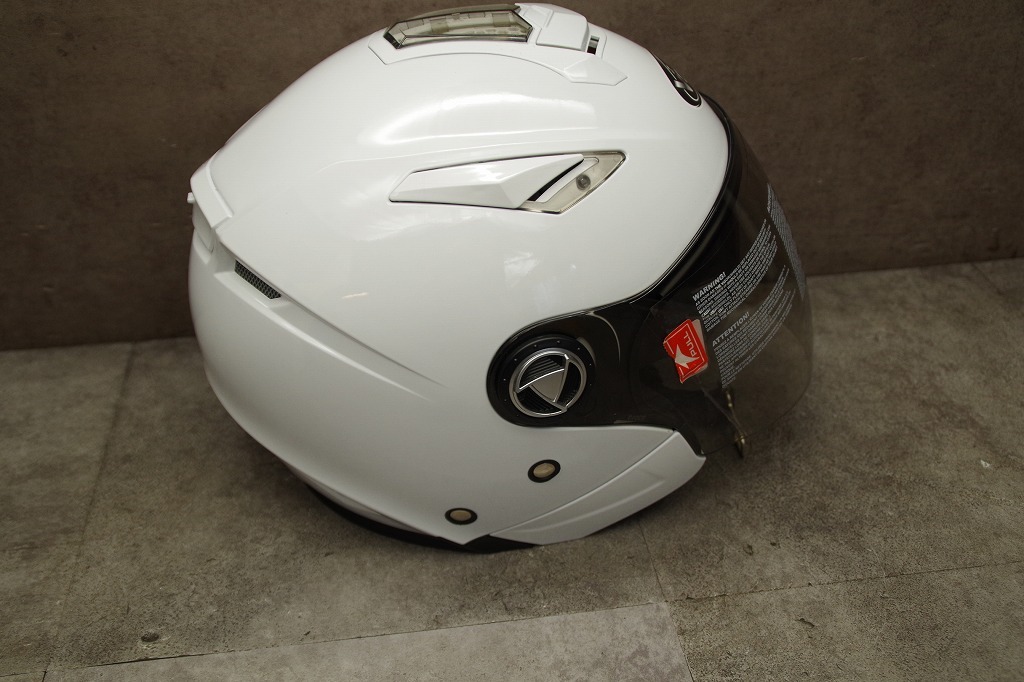 未使用　VOID　ヘルメット　T-396　XXLサイズ(63-64ｃｍ)　WHITE　全排気量対応/THHのOEM製品_画像3