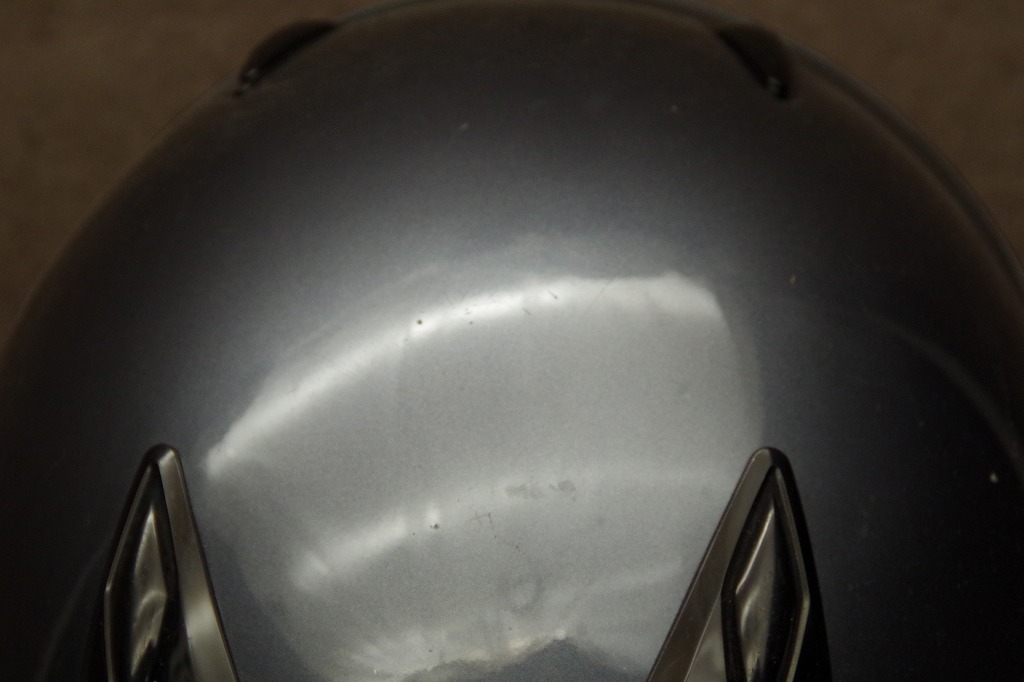 ヤマハ 中古 ワイズギア ZENITH フルフェイスヘルメット YJ-5Ⅱ XLサイズ(61‐62ｃｍ未満) キズスレ インナー劣化の画像4