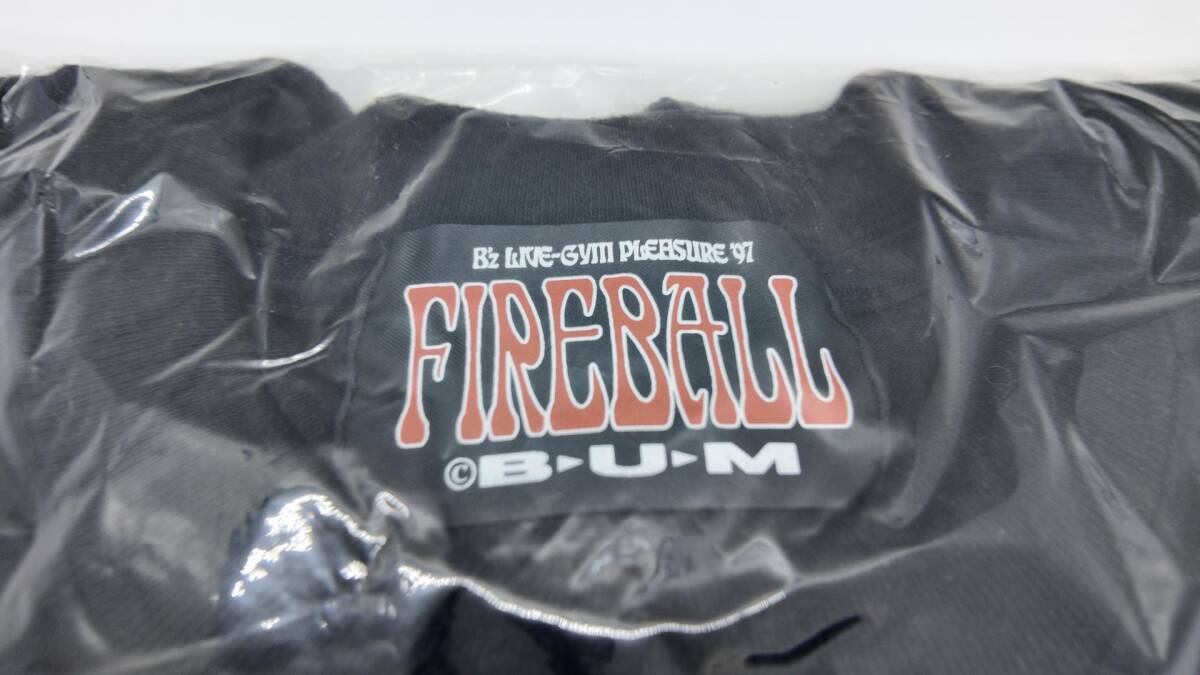 新品未開封B'zツアーTシャツ B'z LIVE-GYM PLEASURE'97 FIREBALL Tシャツの画像10