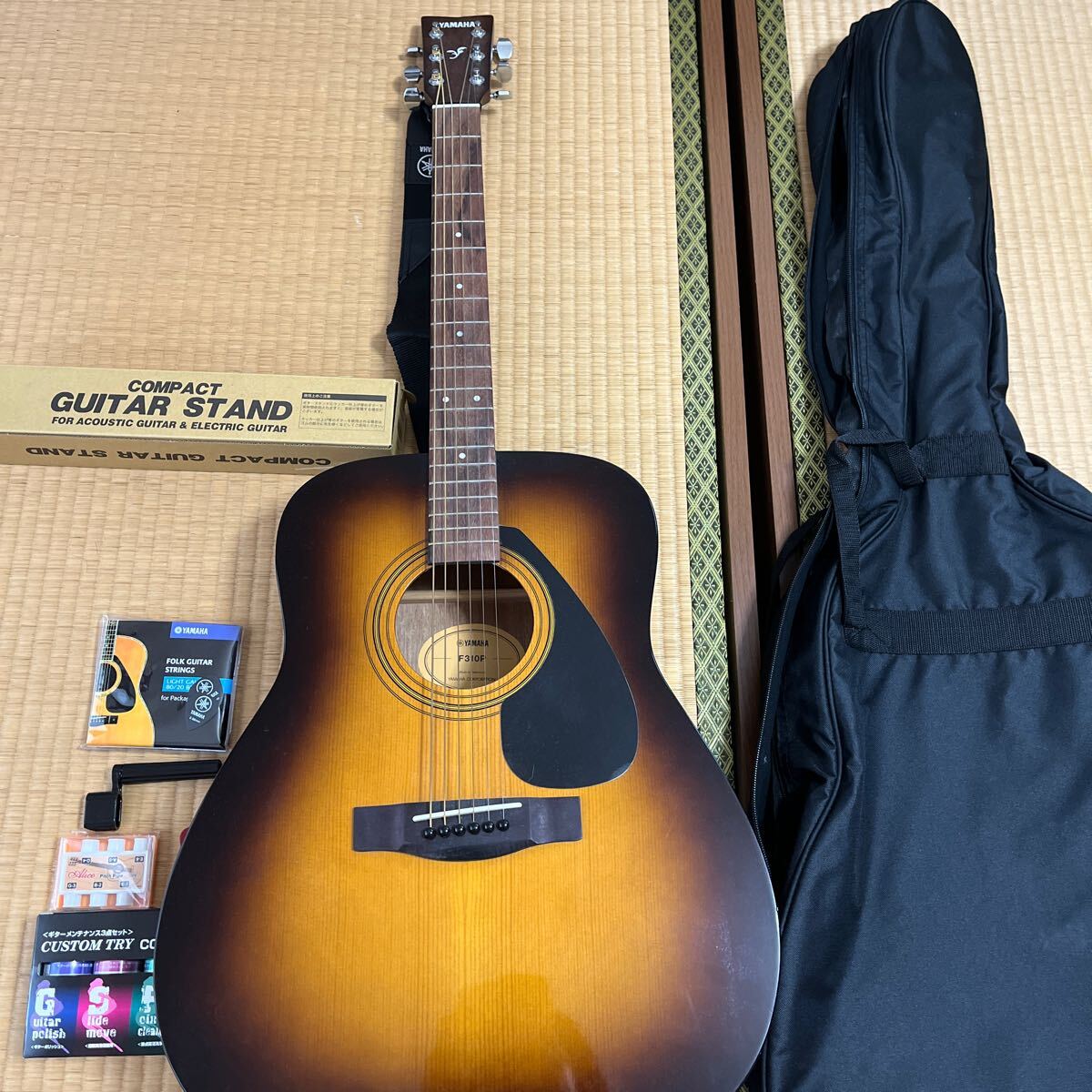 アコースティックギター YAMAHA F310P セット　美品　付属品多数！楽器 アコギ _画像1