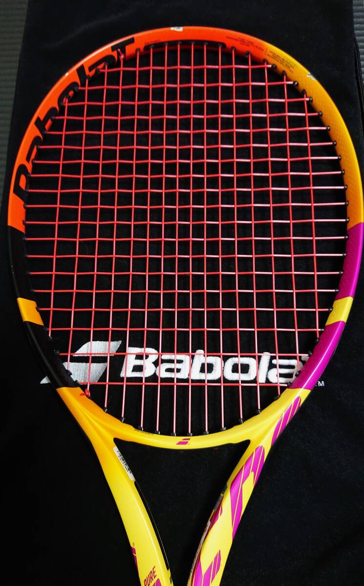 【中古】バボラ ピュア アエロ ラファ2019年モデル(G2)/BABOLAT PURE AERO 2019(G2)_画像3