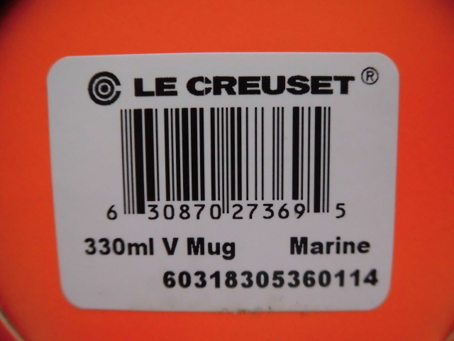 ★ Le Creuset ルクルーゼ Neo Mug 330ml Rose Quartz/Marine ペアマグカップ 未使用 ★の画像4