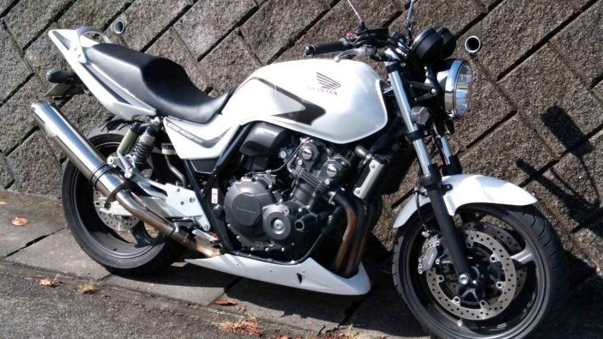 【白ゲルコート】ホンダ　CB400SF/SB用 アンダーカウル　NC39/NC42_画像1