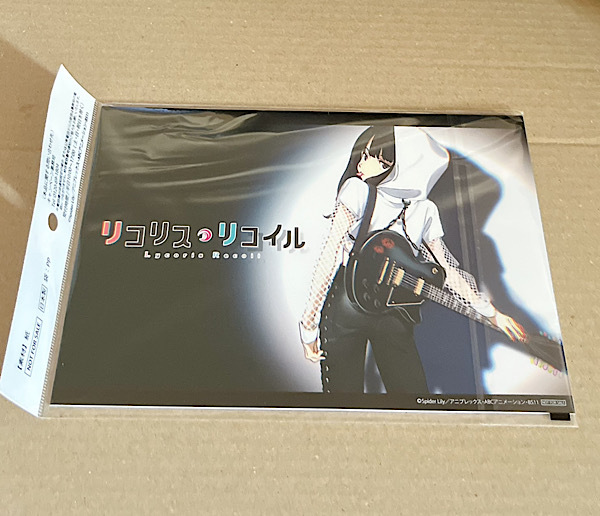 リコリス・リコイル サントリー A5ノート ノート 錦木千束 井ノ上たきな 井ノ上 たきな 錦木 千束 非売品 特典 リコリスリコイル リコリコ _画像2